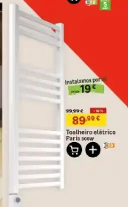 Leroy Merlin Toalheiro elétrico Paris soow promoção