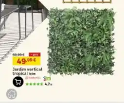 Leroy Merlin Jardim vertical tropical promoção