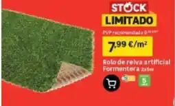 Leroy Merlin Rolo de relva artificial promoção