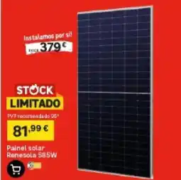 Leroy Merlin Painel solar Renesola 585W promoção