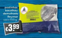 Bolama postinhas bacalhau demolhado Reymar promoção