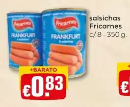 Bolama salsichas Fricarnes c/8 promoção