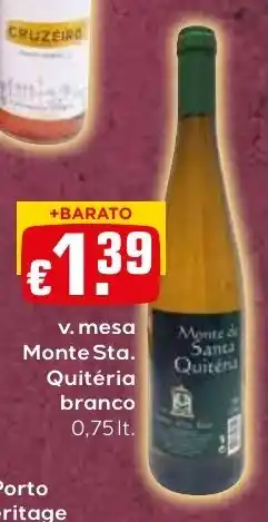 Bolama v. mesa Monte Sta. Quitéria branco promoção