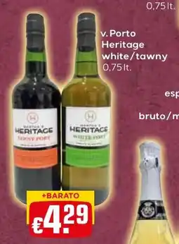 Bolama v. Porto Heritage white/tawny promoção