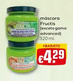 Bolama máscara Fructis promoção