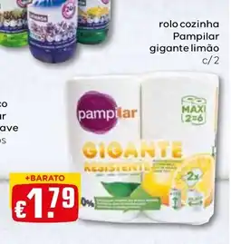 Bolama rolo cozinha Pampilar gigante limão c/2 promoção
