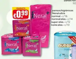 Bolama pensos higiénicos Neral ultra promoção