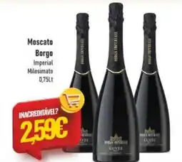 Belita Moscato Borgo Imperial Milesimato promoção