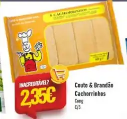 Belita Couto & Brandão Cachorrinhos promoção