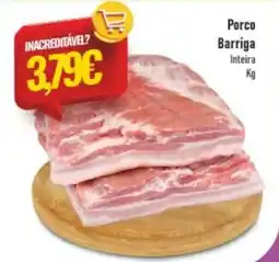 Belita Porco Barriga Inteira promoção