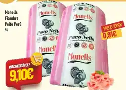 Belita Monells Fiambre Peito Perú promoção