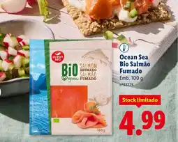 Lidl Ocean Sea Bio Salmão Fumado promoção
