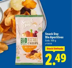 Lidl Snack Day Bio Aperitivos promoção