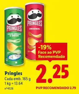 Lidl Pringles Cada promoção