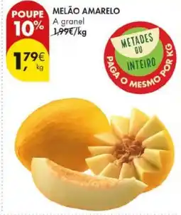 Pingo Doce Melão amarelo a granel promoção