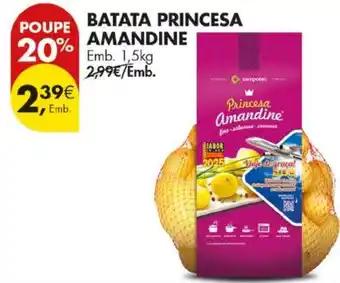 Pingo Doce Batata princesa amandine promoção