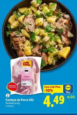 Lidl Cachaço de Porco XXL promoção