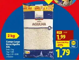 Lidl Campo Largo Arroz Agulha XXL promoção