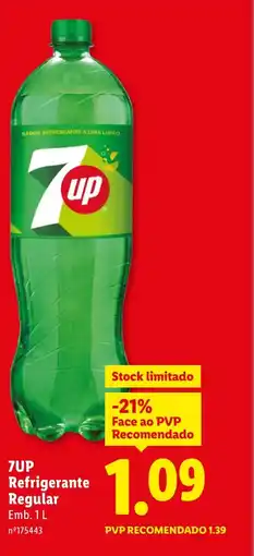 Lidl 7UP Refrigerante Regular promoção