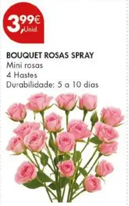 Pingo Doce Bouquet rosas spray promoção