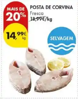 Pingo Doce Posta de corvina promoção