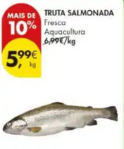 Pingo Doce Truta salmonada promoção