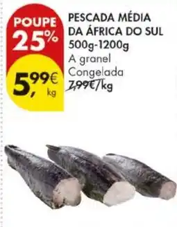 Pingo Doce Pescada média da áfrica do sul 500g-1200g promoção