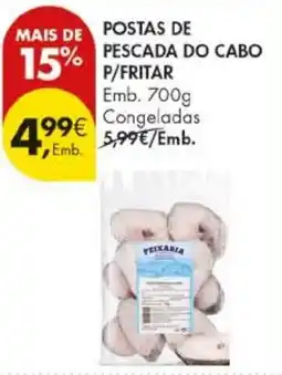 Pingo Doce Postas de pescada do cabo p/fritar promoção