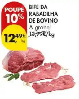 Pingo Doce Bife da rabadilha de bovino promoção