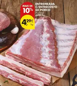 Pingo Doce Entremeada c/entrecosto de porco promoção