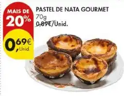 Pingo Doce Pastel de nata gourmet promoção