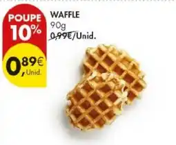 Pingo Doce Waffle promoção