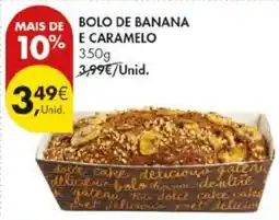 Pingo Doce Bolo de banana e caramelo promoção