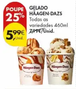 Pingo Doce Gelado häagen-dazs promoção