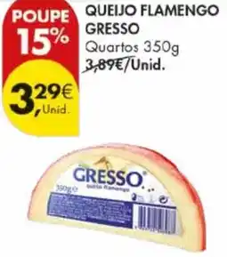 Pingo Doce Queijo flamengo gresso promoção