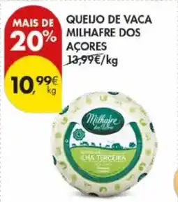 Pingo Doce Queijo de vaca milhafre dos açores promoção
