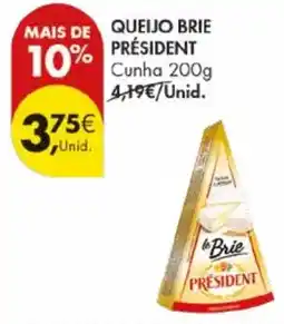 Pingo Doce Queijo brie président promoção