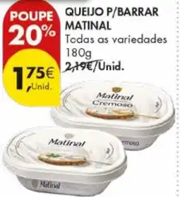 Pingo Doce Queijo p/barrar matinal promoção