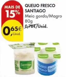 Pingo Doce Queijo fresco santiago promoção