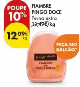 Pingo Doce Fiambre pingo doce perna extra promoção