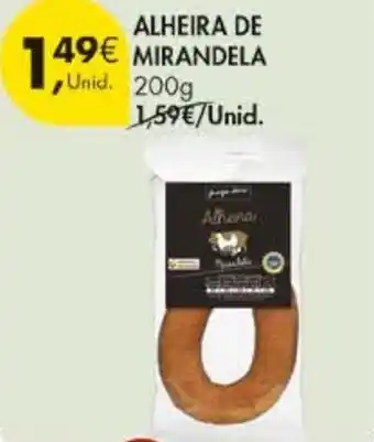 Pingo Doce Alheira de mirandela promoção