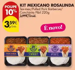 Pingo Doce Kit mexicano rosalinda promoção