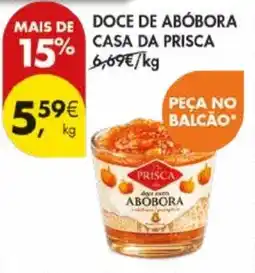 Pingo Doce Doce de abóbora casa da prisca promoção