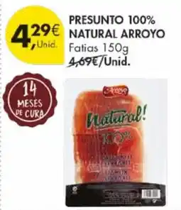Pingo Doce Presunto 100% natural arroyo promoção