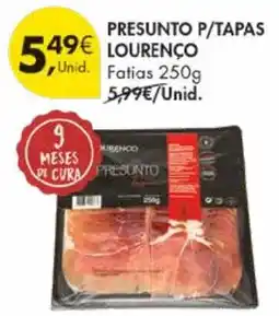 Pingo Doce Presunto p/tapas lourenço promoção