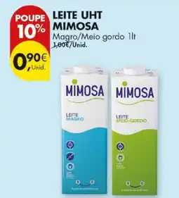 Pingo Doce Leite uht mimosa promoção