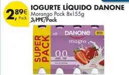 Pingo Doce IOGURTE LÍQUIDO DANONE promoção