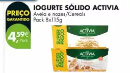 Pingo Doce Iogurte sólido activia promoção