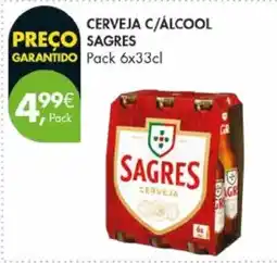 Pingo Doce Cerveja c/álcool sagres promoção