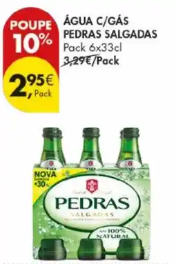 Pingo Doce Água c/gás pedras salgadas promoção